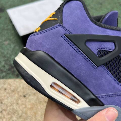 Jordan Air Jordan 4 Retro FV5029 500 Imperial Purple Multi Color EUR 42 Basketball Shoe - Men's (BS-87277)