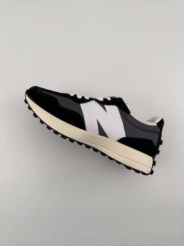New Balance MS327 Black White Grey Beige Sneaker (BS-87077)