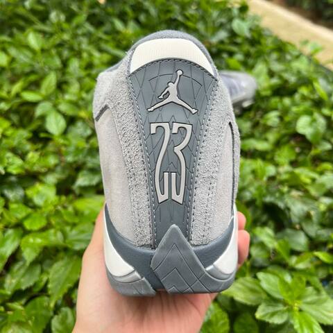 Jordan Air Jordan 14 Retro SE FJ3460 012 Flint Grey Stealth White US 9 5 UK 8 5 EUR 43 Basketball Shoe - Men's (BS-87330)