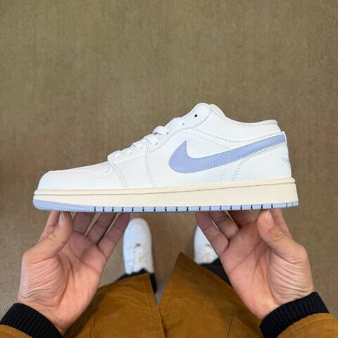 Jordan Air Jordan 1 Low DC0774 106 Sail Ghost Coconut Milk US 8 UK 7 EUR 41 Sneaker - Men's (BS-87234)