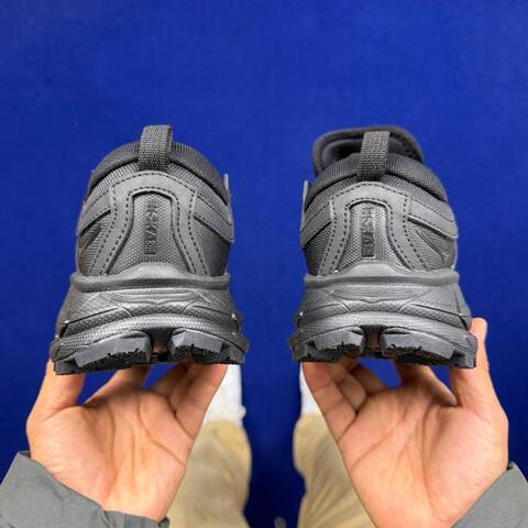 HOKA Tor Ultra 7 Black Dark Grey Trail Shoe Trail Running Sneakers (BS-86822)
