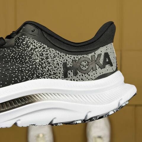 HOKA ONE ONE Kawana Black White Grey Running Shoe Running Sneakers (BS-86924)