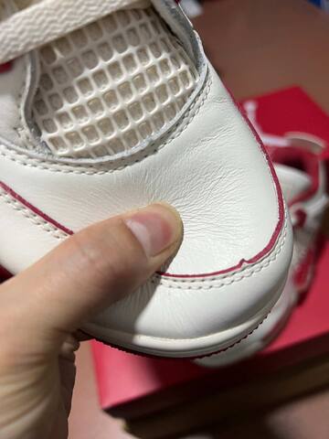 Jordan Air Jordan 4 Retro Valentines Day HV0823 108 Sail Sierra Red White Basketball Shoe (BS-87263)