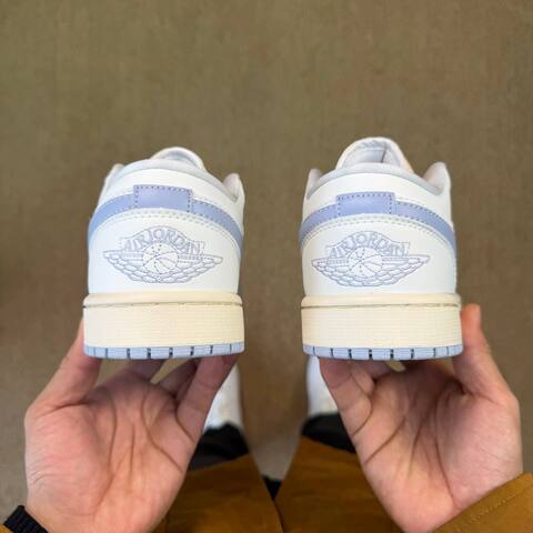 Jordan Air Jordan 1 Low DC0774 106 Sail Ghost Coconut Milk US 8 UK 7 EUR 41 Sneaker - Men's (BS-87234)