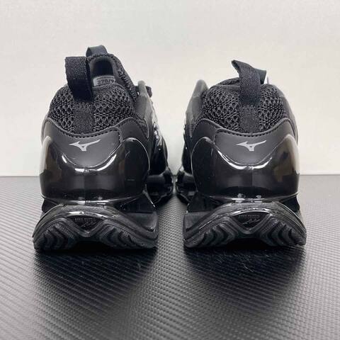 Mizuno Wave Prophecy LS Black Blue 270 9 Running Shoe Running Sneakers BS-86780