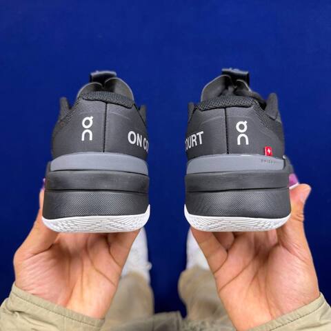 On Running The Roger Pro 2 MF30102890 Black Purple White Blue Tennis Shoe Casual Sneakers (BS-86757)