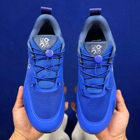 LOEWE x On Running Cloudsolo 3MF30660666 Royal Blue Purple Dark Blue US 8 EU 41 UK 7 5 JP 26 Running Shoe Running Sneakers - Men's (BS-86750)