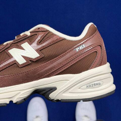 New Balance 740 U740TL2 Brown Cream Dark Grey EU 40 Training Shoe - Men's (BS-87081)