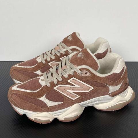New Balance 9060 U9060CCC Brown Off White Beige Sneaker (BS-87118)