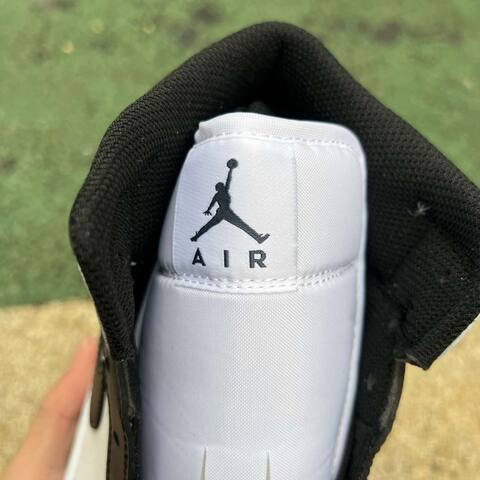 Jordan Air Jordan 1 Mid DQ8426 002 Black Squadron Blue Aura White EUR 43 Basketball Shoe - Men's (BS-87141)
