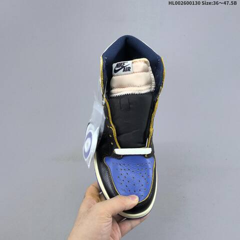 Union LA x Fragment Design x Air Jordan 1 Retro High OG Sport Royal A Lifestyle (BS-66758)