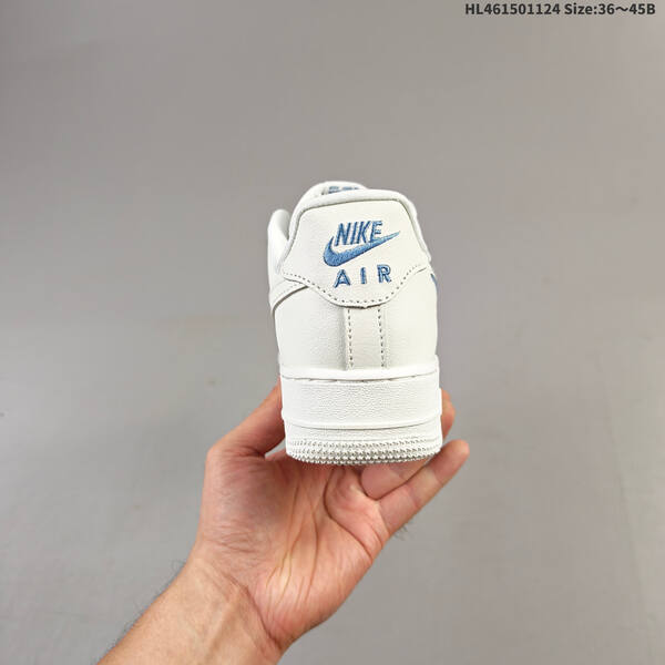 Nike Air Force 1 07 off white blue gold EU 36 45 sneaker EU 36-45
