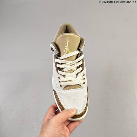 Jordan Air Jordan 3 Retro Silver Anniversary AIR JORDAN 3 1987 1988 35 MV Lifestyle - Women's (BS-67818)