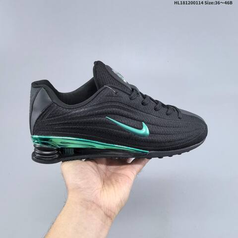Nike Shox Z HQ7540-001 Black Gold EU 36-46 Running Shoe - Unisex (BS-61990)