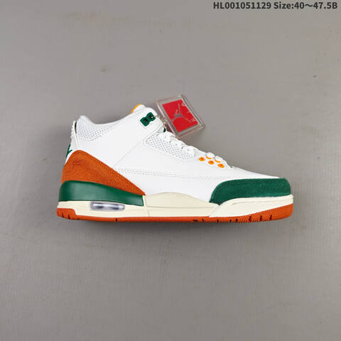 Solefly x Air Jordan 3 Retro AIR JORDAN 3 Aj3 3 Solefly Jordan B Lifestyle (BS-67617)