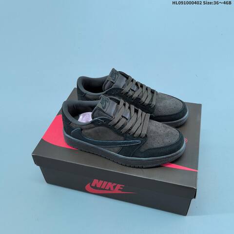 Nike Air Jordan 1 x Travis Scott AIR JORDAN CQ4277-001 36 36 5 37 5 38 Lifestyle - Women's (BS-66353)