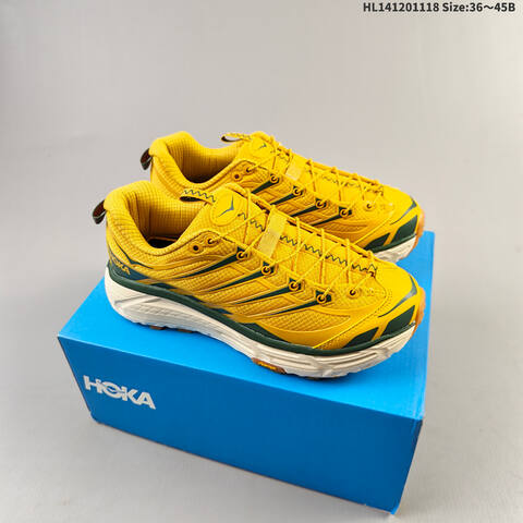 HOKA ONE ONE Mafate Three 2 Beige Light Grey Off White EU 36-45 Trail Shoe Trail Running Sneakers - Unisex (BS-69475)