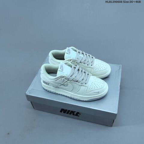 Nike SB Dunk Low Light Pink Dark Pink EU 36-46 Skate Shoe - Unisex (BS-59965)