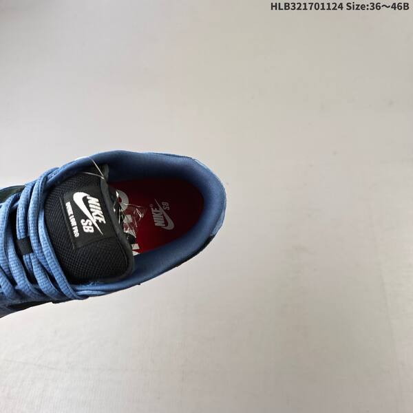 Nike SB Dunk Low Pro blue black red EU 36-46 skate shoe