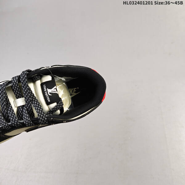 Nike SB Dunk Low Retro DIY off white black red EU 36-45 skate shoe