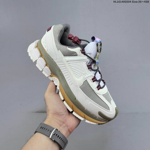 Nike Zoom Vomero Roam Off White Grey Olive Maroon EU 36-45 Running Shoe - Unisex (BS-60517)