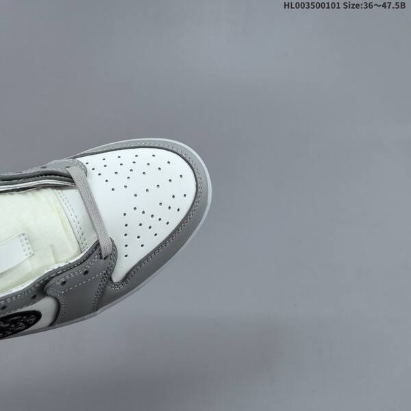 Nike Air Jordan 1 Low OG x Dior White Wolf Grey 36 47 5 basketball lifestyle