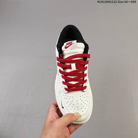 Nike SB Dunk Low Retro DIY Off White Red Black EU 36-45 Skate Shoe - Unisex (BS-63295)