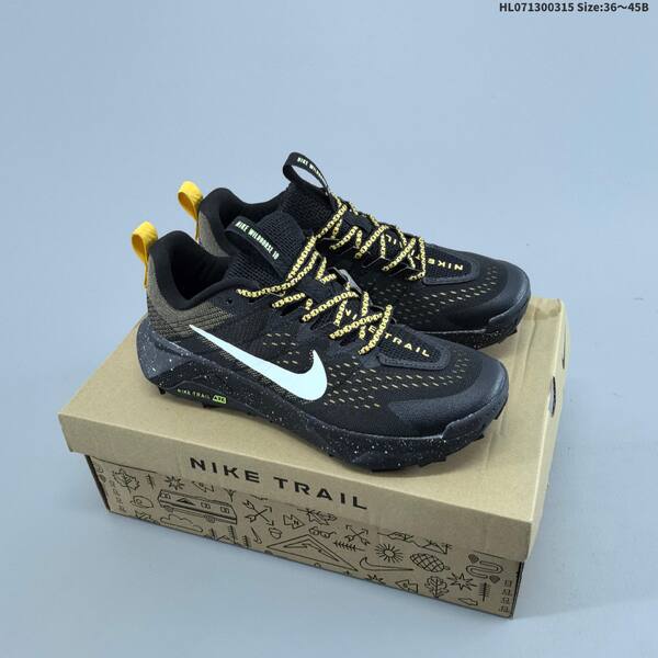 Nike ReactX Wildhorse 10 FV2338-015 black white yellow EU 36-45 trail shoe