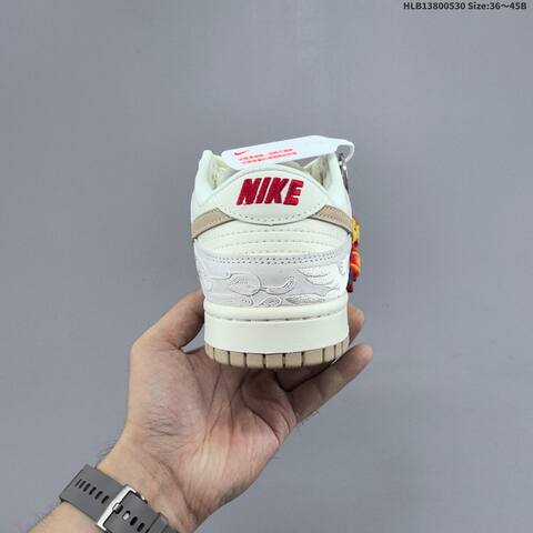 Nike Dunk SB Low Cream Beige Red White EU 36-45 Skate Shoe - Unisex (BS-60055)