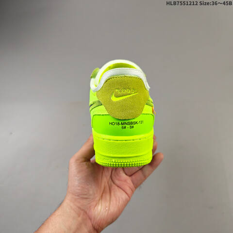 55 Off White x Nike AIR FORCE 1 07 Lifestyle (BS-62730)