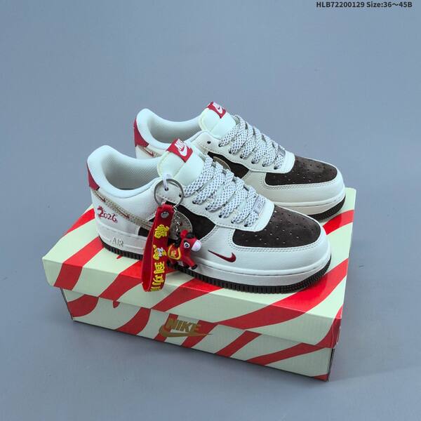 Nike Air Force 1 07 Low off white blue red EU 36-45 sneaker