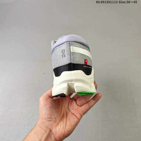 On Cloudsurfer 2 Grey White Neon Green EU 36-45 Running Shoe Running Sneakers - Unisex (BS-69823)