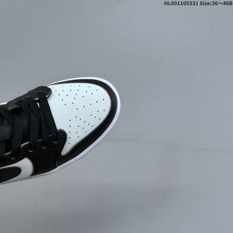 Air Jordan 1 Low OG Black And Dark Powder Blue AIR JORDAN 1 Aj1 Lifestyle (BS-66378)