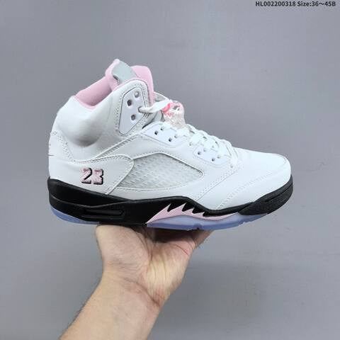 Air Jordan 5 Retro Medium Soft Pink AIR JORDAN 5 Aj5 Lifestyle (BS-66509)