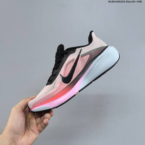 Nike Air Zoom Pegasus 42 Flyknit White Black Pink Blue Green EU 36-45 Running Shoe - Unisex (BS-61578)