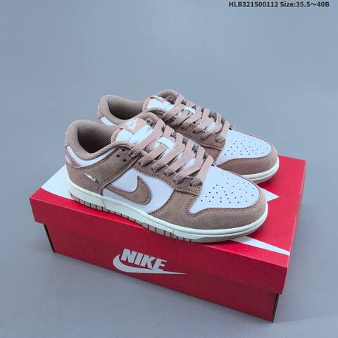 Nike SB Dunk Low Pro White Light Pink Sail EU 35 5-40 Skate Shoe - Unisex (BS-62038)