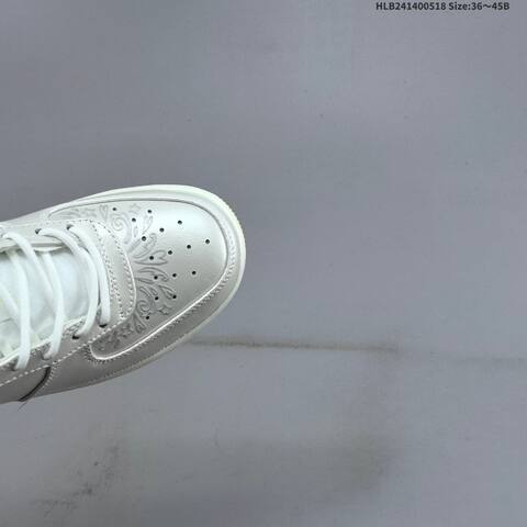 Nike Air Force 1 07 Metallic Silver Pale Yellow White EU 36-45 Sneaker - Unisex (BS-60284)