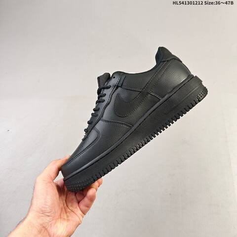 Nike Air Force 1 07 Black EU 36-47 Sneaker - Unisex (BS-62747)
