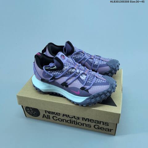 Nike ACG Mountain Fly Low GTX SE Grey Black Blue Green White Red EU 36-45 Trail Shoe - Unisex (BS-61442)