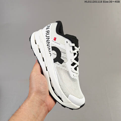 On Cloudultra 3 White Black EU 36-45 Running Shoe Running Sneakers - Unisex BS-69806