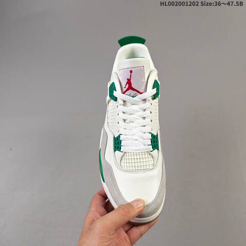 Nike SB x Air Jordan 4 Retro Pine Green AIR JORDAN 4 Aj4 4 Ai Lifestyle (BS-67570)