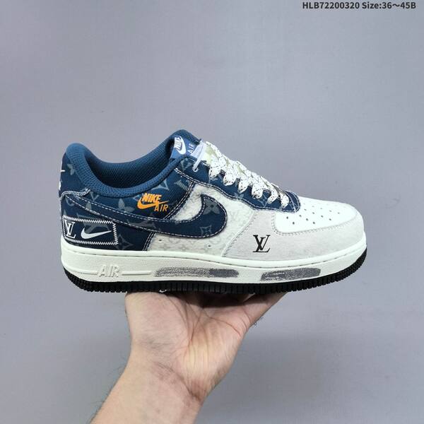 Nike Air Force 1 07 LV8 Off White Grey EU 36-45 skate shoe