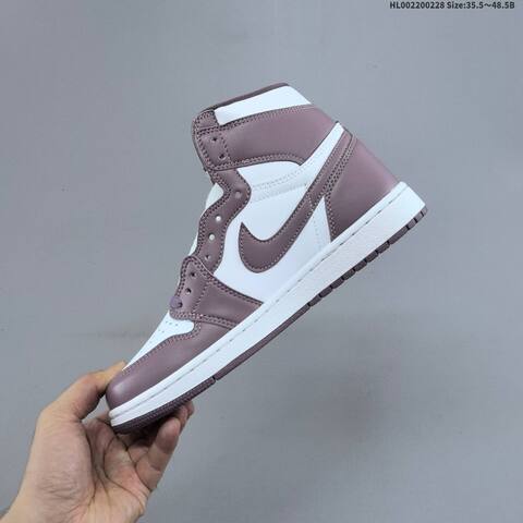 Air Jordan 1 High OG Mauve AIR JORDAN 1 Aj1 Lifestyle (BS-66655)