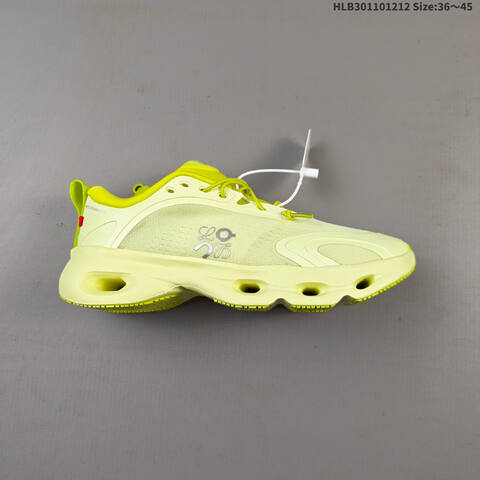 LOEWE x On Cloudeclipse Neon Lime Yellow EU 36-45 Running Shoe Running Sneakers - Unisex (BS-69746)