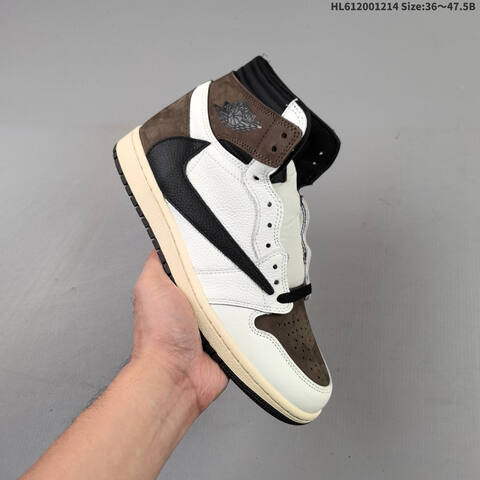 Travis Scott x Air Jordan 1 YY Retro High OG Cuctus Jack Swoo Lifestyle (BS-67437)