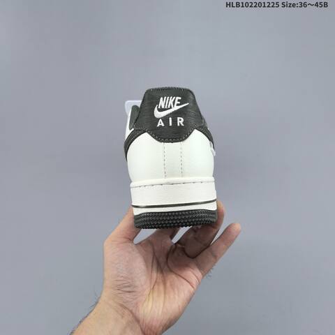 Nike Air Force 1 07 SM6668-128 Off White Dark Grey Black EU 36-45 Sneaker - Unisex (BS-62465)