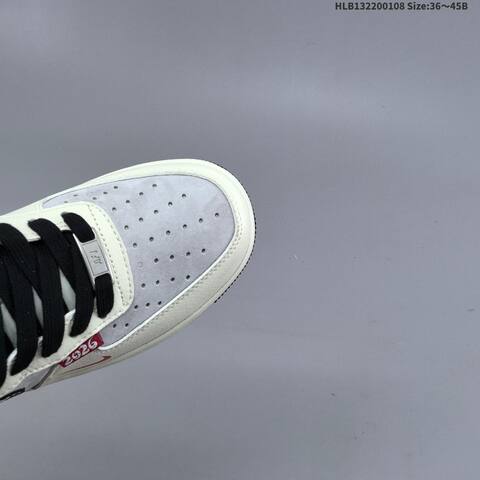 Nike Air Force 1 07 LV8 XD0028 015 Off White Grey Black Red EU 36 45 Sneaker EU 36-45 - Unisex (BS-62143)