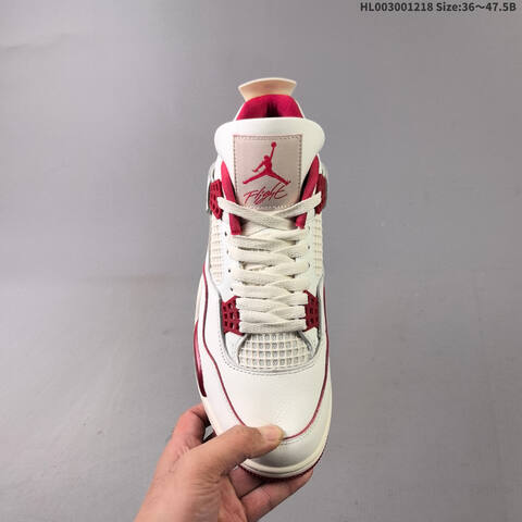 Air Jordan 4 Retro Sierra Red WMNS AIR JORDAN 4 Aj4 Lifestyle (BS-67386)