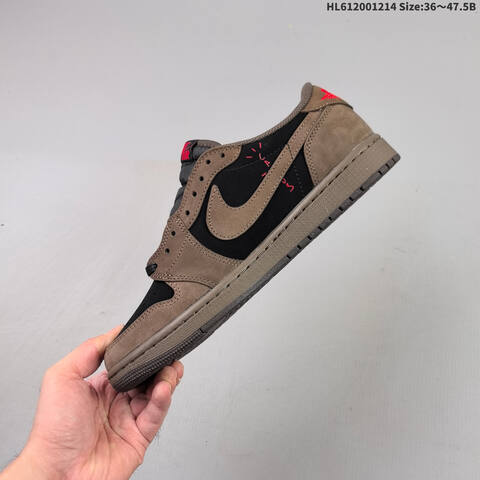 AIR JORDAN 1 Travis Scott x Fragment x Air Jordan Low OG SP Lifestyle (BS-67438)