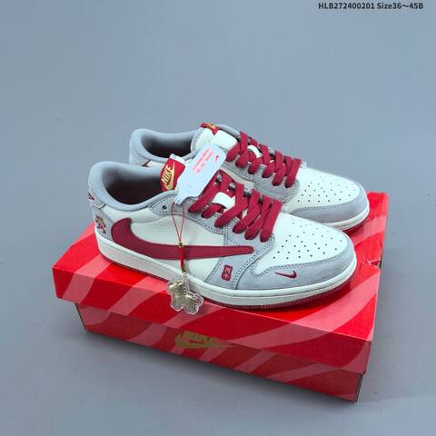 Nike Air Jordan 1 x Travis Scott AIR JORDAN DIY Lifestyle (BS-66733)